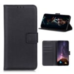 Litchi Texture Wallet Stand Leather Cell Phone Case for Sony Xperia 5 II – Black
