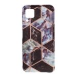 Splicing Marble Pattern IMD TPU Phone Shell for Huawei P40 Lite 4G/Nova 6 SE/Nova 7i – Style A