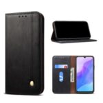 Crazy Horse Texture Retro Auto-absorbed Leather Phone Cover for Huawei Enjoy Z 5G/Enjoy 20 Pro – Black