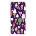 Pattern Printing Clear TPU Cell Phone Case Cover for Huawei Y6p – Ice Cream