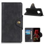 With Wallet Stand Leather Cell Phone Case for Huawei Mate 40 – Black