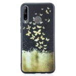 Pattern Printing Matte TPU Shell Back Case for Huawei P40 lite E/Y7p – Butterfly