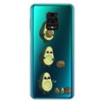 Pattern Printing TPU Case Cover for Xiaomi Redmi Note 9S – Avocado