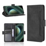 Wallet Stand Flip Leather Protective Case for Xiaomi Mi 10 Ultra – Black