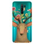 Pattern Printing Soft TPU Mobile Phone Case for Xiaomi Redmi 9 – Elk