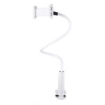 DL-23 Lazy Man Mount Stand for 4.6-10.5 inch Screen Mobile Phone Tablet Computer – White/Black