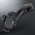 Suction Cup Dashboard Clamp Universal Car Phone Mount Cradle Holder – Black