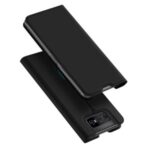 DUX DUCIS Skin Pro Series Stand Leather Card Holder Case for Asus Zenfone 7 ZS670KS/Zenfone 7 Pro ZS671KS – Black