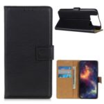 Wallet Leather Protective Phone Shell for Asus Zenfone 7 ZS670KS/Zenfone 7 Pro ZS671KS – Black