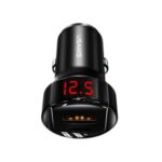 USAMS US-CC113 C19 42W Dual Ports Digital Display Car Charger