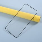 Large Radian Silk Printing Anti-green-ray Tempered Glass Full Glue Film for iPhone 12 Pro Max 6.7 inch