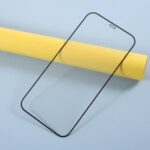 Large Radian Anti-green-ray Silk Printing Tempered Glass Full Glue Film for iPhone 12 Max/12 Pro 6.1 inch
