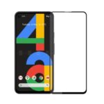 PINWUYO Anti-explosion Full Size 2.5D 9H Tempered Glass Screen Protector Film for Google Pixel 4a