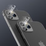 2Pcs/Pack BENKS KR Serie Tempered Glass Soft Camera Lens Protector for iPhone 12 Pro 6.1 inch