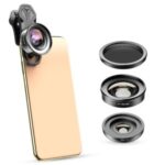 APEXEL HD Optic Camera Phone Lens 2-in-1 Wide-angle Macro Lens for Smartphones