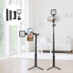 5 Pcs/Set Handheld Portable Selfie Stick Extension Pole Bracket Mobile Phone Tripod