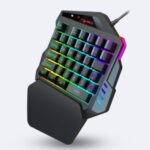 HXSJ V500 35 Keys One Handed Gaming Keyboard RGB Backlit Keyboard