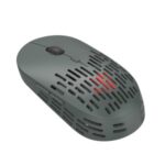T38 Luminous Hole 2.4G Single Mode Charging Wireless Mute Mouse – Grey