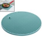 XIAOMIYOUPIN JORDAN JUDY HO018 Double-sided Honeycomb Place Mat Insulation Placemat Silicone Round Double-sided Placemat Kitchen Thicken Anti-scald Placemat Table Mat – Dark Blue