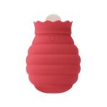 XIAOMI YOUPIN JORDAN&JUDY WD031-S Honey Jar Shape Dual-use Ice/Hot Water Bag Hot Water Bottle [S/313ML] – Red