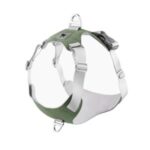 Front Range Dog Pet Harness Reflective Safety Strap, Size: M – Green