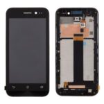 OEM LCD Screen and Digitizer Assembly + Frame Replace Part for Asus Zenfone Go ZB452KL – Black