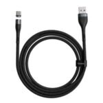 BASEUS Zinc Magnetic Fast Charging Cable Type-C Charging Cable 1m – Black