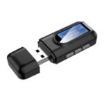 RT11 Car 2 in 1 Bluetooth Transmitter Receiver with Screen USB Bluetooth 5.0 Audio Adapter