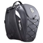 GHOST RACING GR-CWB02 Motorcycle Tail Bag Helmet Bag Waterproof Luggage Bag Seat Bag Motorbike Saddle Bags Multifunctional Bike Bag Sport Backpack