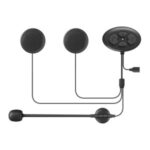 Wireless Bluetooth Helmet Intercom Headset Call + Music + FM Waterproof Headphone