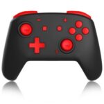 YS06 Wireless Bluetooth Gamepad Game Vibration Joysticks Controller for Nintendo Switch Pro/Lite  – Black Red