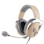 SOMIC G805 Gaming Headphone Over-ear Headset USB 7.1 Stereo Sound Headset with 3.5MM Jack – Khaki