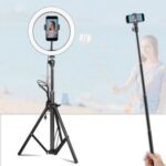 1.6M Adjustable Tripod Stand for Vlogs Live Stream Self-Portrait Shooting