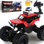 Electric Car 1:14 RC Car 2.4G 4WD Remote Control High Speed Off-road Vehicle Toy [58666D] – Red