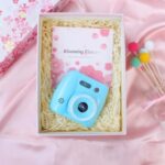 Portable Children 40MP HD Digital Camera Cute Cartoon 2.0-inch Screen Mini Camera Toy – Blue