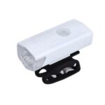 Bike Bicycle Light USB LED 300LM Rechargeable Front Headlight – White