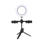 6-inch Photo Selfie Lighting Ring LED Ring Light with Phone Holder & Tripod Studio Video Makeup Ring Light