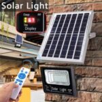 25W Solar Outdoor Light Remote Control Light Control +Timing Function Waterproof Street Lamp
