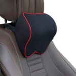 Car Seat Pillow Head Neck Rest Cushion Headrest – Black/Red
