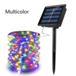 12m Solar String Light [100-LED, 8 Models] Garden Festival Wedding Decor Fairy Lamp-8 Modes 12m 100 – LED Multicolor
