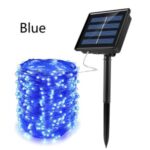12m Solar String Light [100-LED, 8 Models] Garden Festival Wedding Decor Fairy Lamp-8 Modes 12m 100 – LED Blue