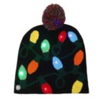 Christmas Party LED Hat Light Up Xmas Cap for Women Men Child Gifts – Colorful Light