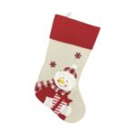 Christmas Socks Socking Xmas Gift Bag Santa Claus/Snowman/Elk Christmas Tree Decor – Snowman