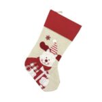 Christmas Socks Socking Xmas Gift Bag Santa Claus/Snowman/Elk Christmas Tree Decor – Elk