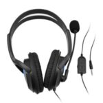 3.5mm Wired Gaming Headphones Over Ear Bass Game Headset with Microphone Volume Control