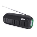 Outdoor Speaker Portable Colorful Lights TWS Multi-function Bluetooth Speaker – Black