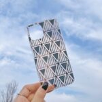 Glitter Powder Triangular Pattern TPU Case for iPhone 12 Pro Max 6.7 inch – Green