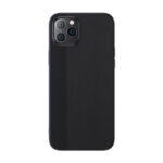 JOYROOM Bright Shadow Series Drop-proof TPU Cell Phone Case for iPhone 12 Pro Max 6.7 inch – Black