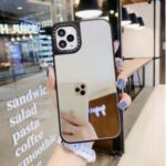 Mirror Surface PC+TPU Phone Case Shell for iPhone 11 Pro Max 6.5 inch – Silver