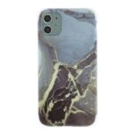 Marble Pattern IMD TPU Shell for iPhone 11 6.1 inch Cover Four-corner Anti-fall – Style A